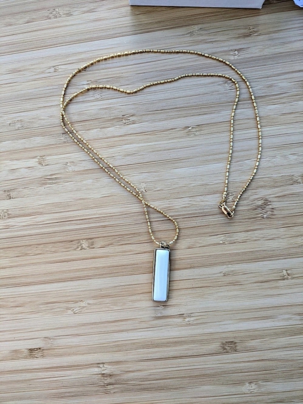 Gold-Tone Pendant Necklace